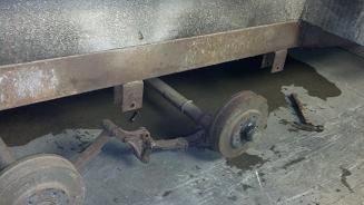 Remove the axles